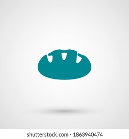 bread icon. Vector illustration EPS 10.