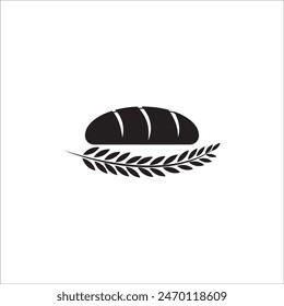 BREAD ICON VECTOR ILLUSTRATION SYMBOL DESIGN