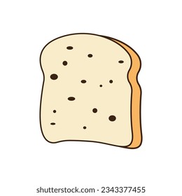 Bread icon vector illustration template design