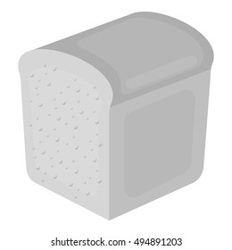 Bread icon of vector illustration for web and mobile