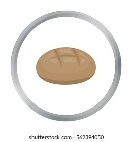 Bread icon of vector illustration for web and mobile