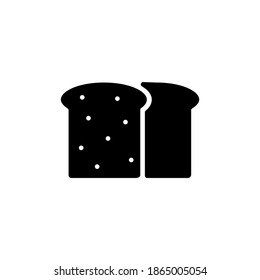 Bread icon in vector. Logotype