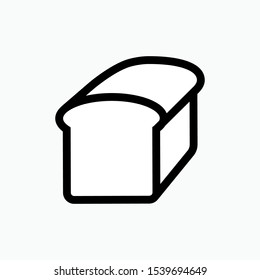 
Bread Icon - Vector, Sign and Symbol for Design, Presentation, Website or Apps Elements. 