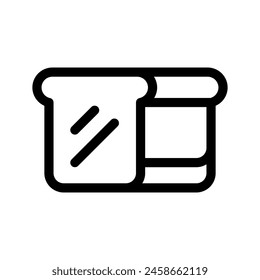 Bread Icon Vector Symbol Design Illustration