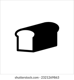 bread icon. bread icon vector for web design, UI, app isolated on white background.