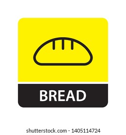 Bread icon for web and mobile