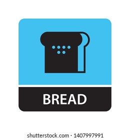 Bread icon for web and mobile