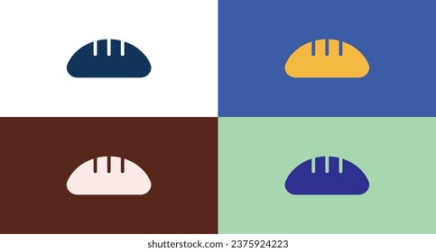 Bread icon for web and mobile