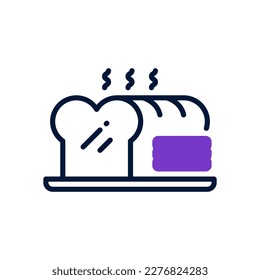bread icon for your website, mobile, presentation, and logo design.