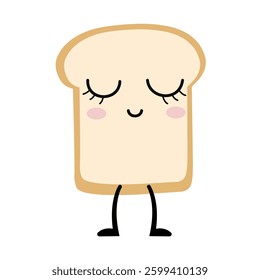 A bread icons on white background