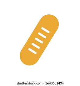 Bread icon,vector illustration. Flat design style. vector bread pan icon illustration isolated on White background, bread icon Eps10. bread icons graphic design vector symbols.