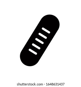 Bread icon,vector illustration. Flat design style. vector bread pan icon illustration isolated on White background, bread icon Eps10. bread icons graphic design vector symbols.