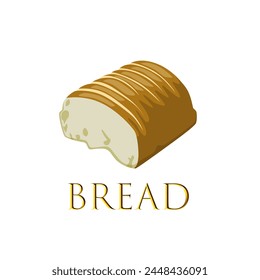Bread illustration design isolated in white background