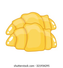 Bread isolated illustration on white background