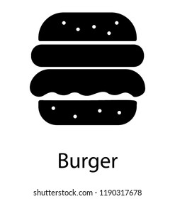 Bread with ketchup and sauces is burger 