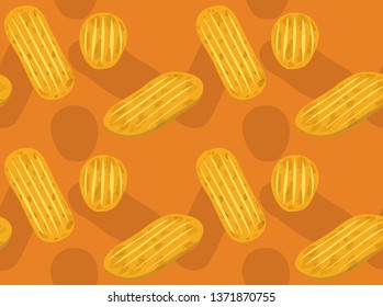 Bread Kind Barbari Background Seamless Wallpaper