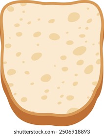 Bread Letter Alphabet Vector Element