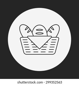bread line icon