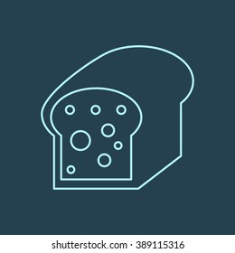 Bread Line Icon. Eps-10.