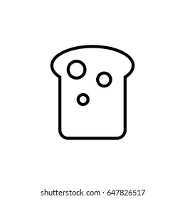 bread line icon illustration isolated vector sign symbol