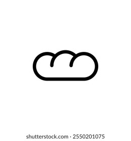 bread, loaf simple food icon