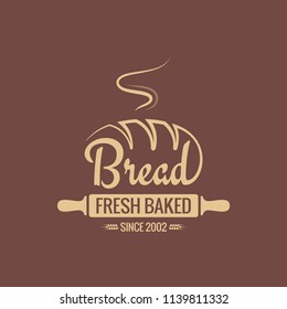 Bread Logo For Bakery Vector Background