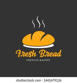 Bread logo design. Bakery sign.
