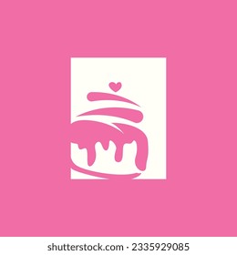 Bread Logo Design, Vector Bakery Cake Wheat Food Illustration