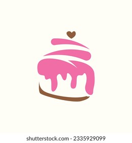 Bread Logo Design, Vector Bakery Cake Wheat Food Illustration