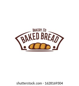 Bread Logo Design Vector Template