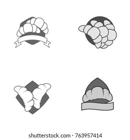 Bread Logo Element Template Bundle