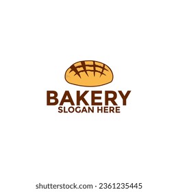Bread logo icon, bakery logo vector design template