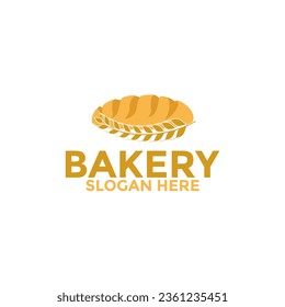 Bread logo icon, bakery logo vector design template