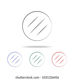 bread logo icon. Elements in multi colored icons for mobile concept and web apps. Icons for website design and development, app development on white background