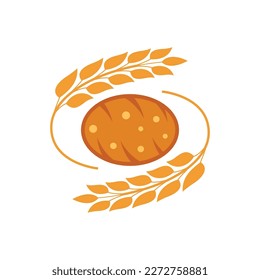 Bread logo images illustration design