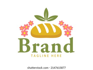 Bread logo, perfect for bakeries, cafes, and more.