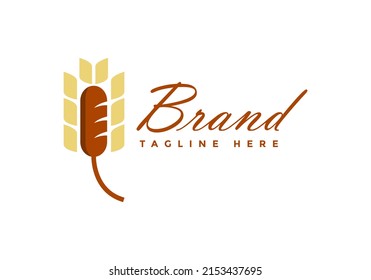 Bread logo, perfect for bakeries, cafes, and more.