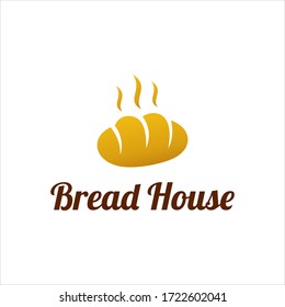 Bread Logo Symbol Vector Design