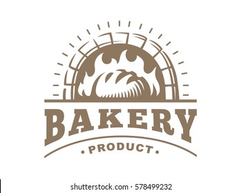 Bread Logo Vector Illustration Bakery Emblem Stock Vector (Royalty Free ...