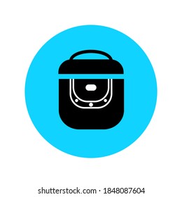 Brotmaschine. Küchengerät. Elektrische Küchengeräte für den Haushalt. Zeilenvektorgrafiken. Isolierte Kochsymbole.