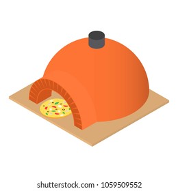 Bread maker icon. Isometric illustration of bread maker vector icon for web