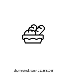 Bread - muffin icon templates