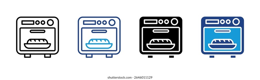 Elemento De Ícone De Forno De Pão Para Design