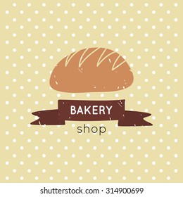  Bread and pastries label and logo.
