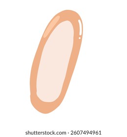 Bread and pastry bakery products cartoon . vector illustration