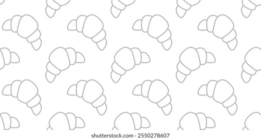 Bread pattern background. seamless pattern of bread. bakery theme pattern. seamless pattern with breads. bread illustration.
