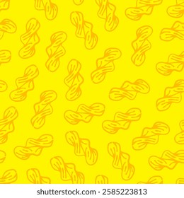 Bread pattern background. seamless pattern of bread. bakery theme pattern. bread pattern illustration.