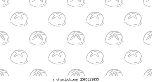 Bread pattern background. seamless pattern of bread. bakery theme pattern. bread pattern illustration.