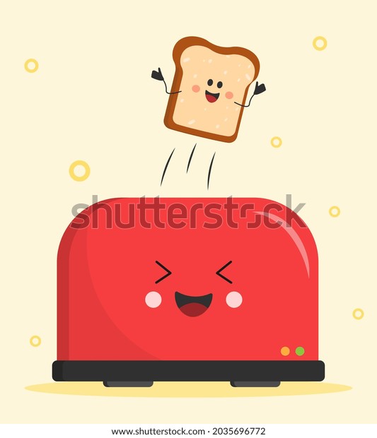 359 Toaster Funny Graphics Stock Vectors, Images & Vector Art