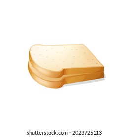 Bread. Realistic vector bakery icons 